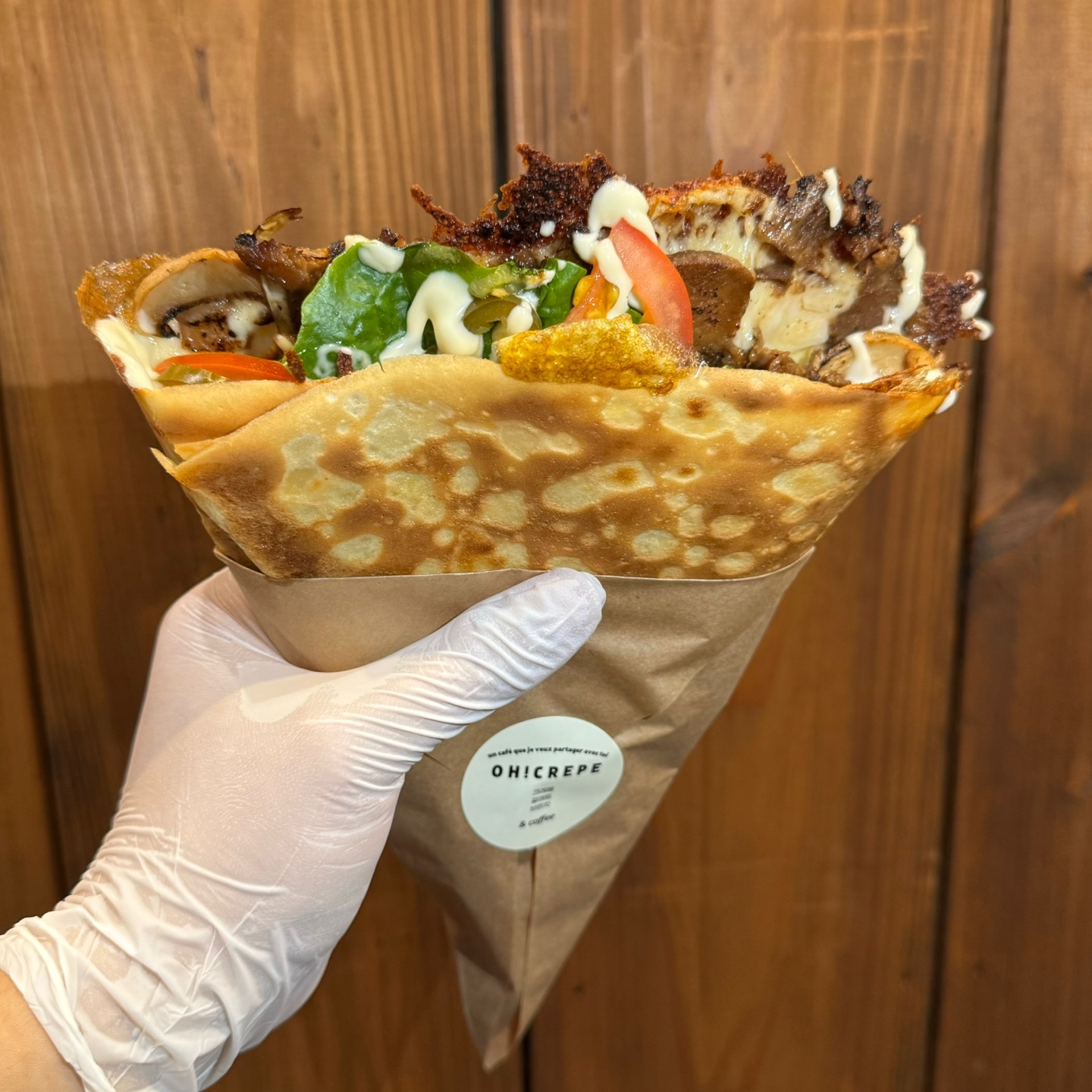직화 불고기&모짜치즈 크레페